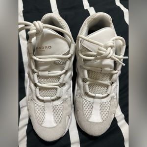 SANDRO PARIS SNEAKERS IN NEW CONDITION $370